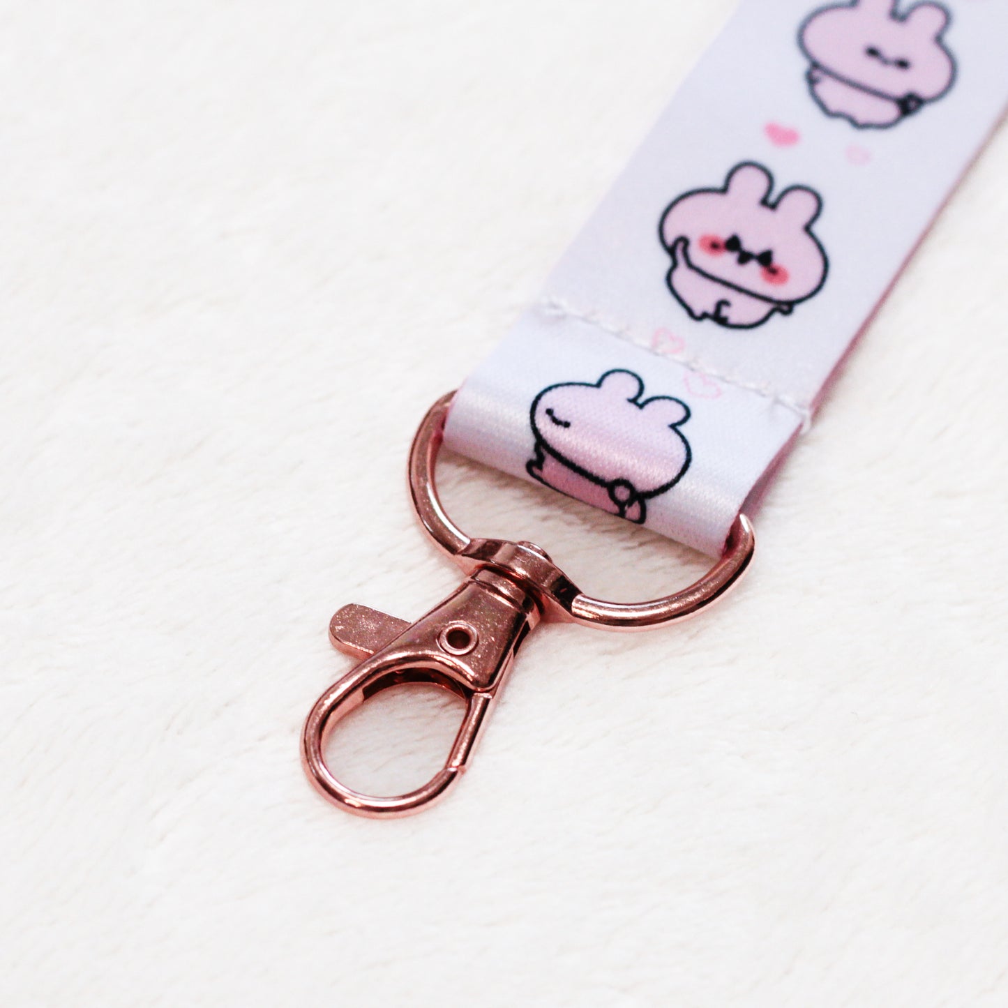 【あさみみちゃん】ネックストラップ【2月中旬発送】