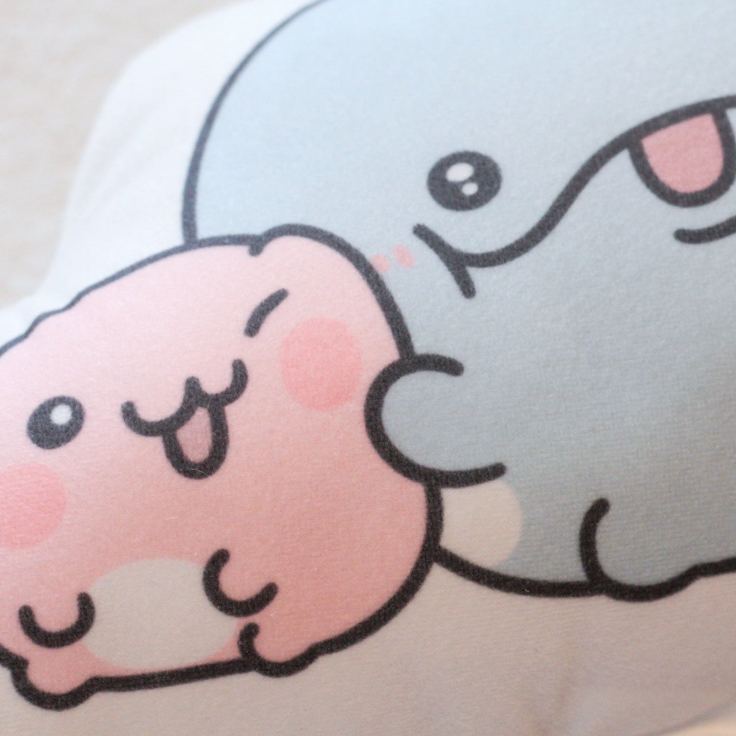 [OYAKOIRUKA] Die-cut-Kissen [Versand Mitte März]