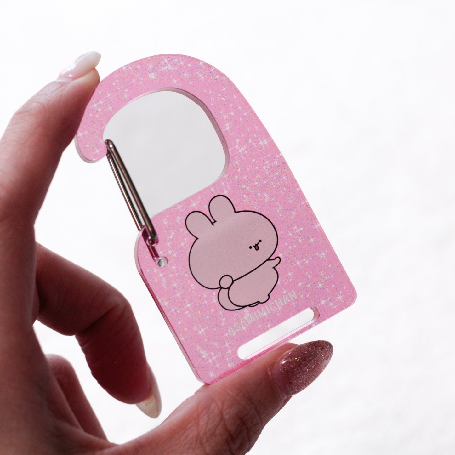 【あさみみちゃん】アクリルカラビナ【3月中旬発送】