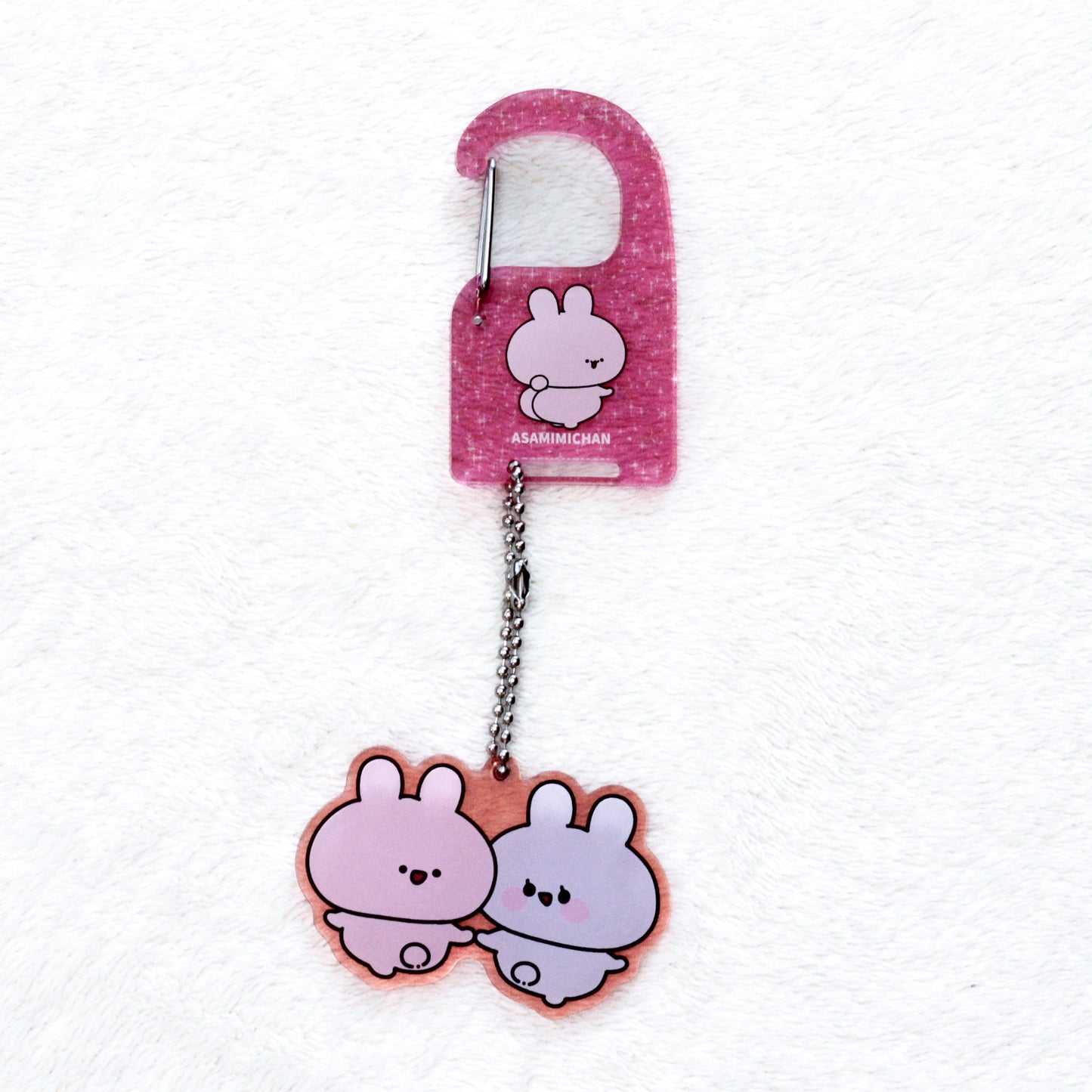 【あさみみちゃん】アクリルカラビナ【3月中旬発送】