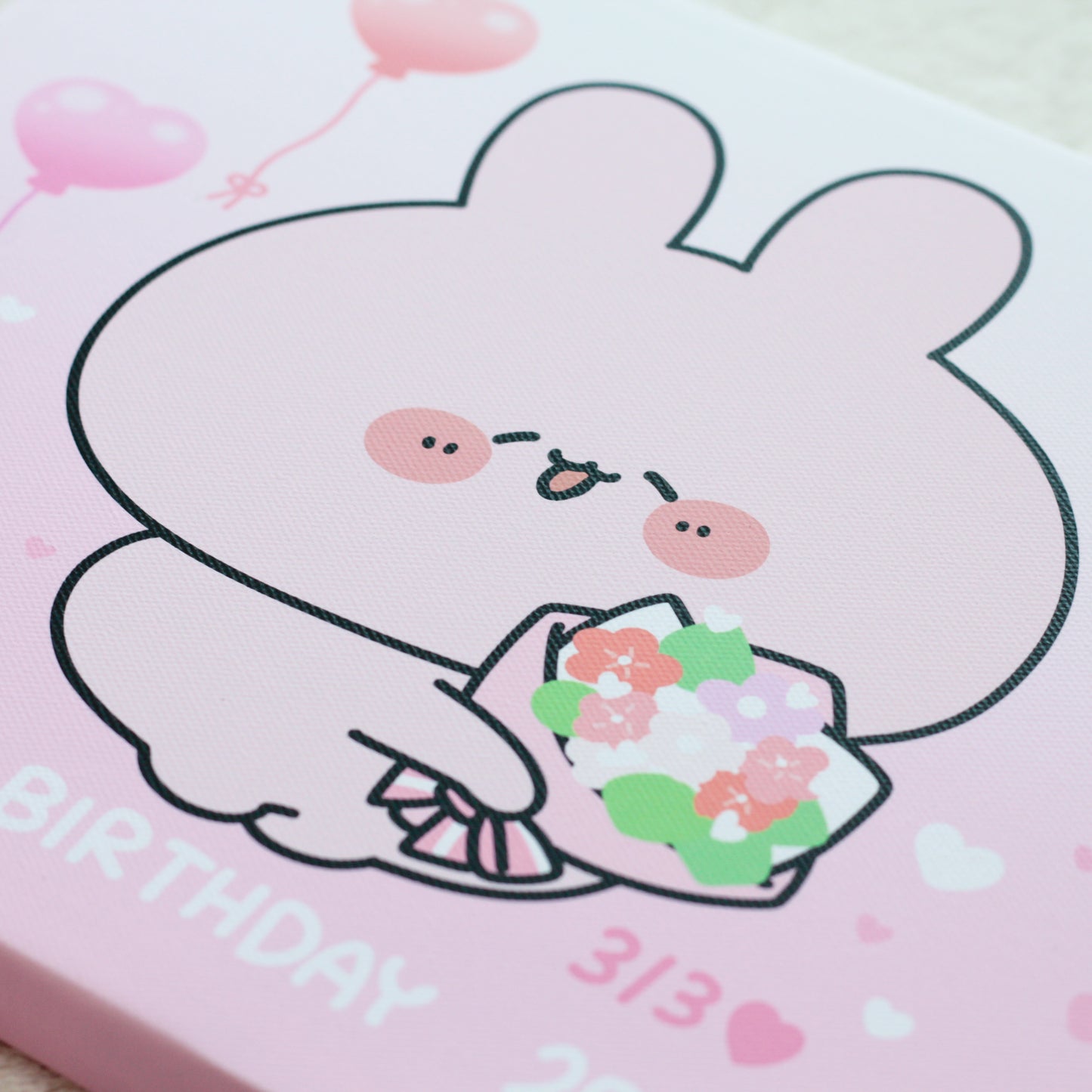 【あさみみちゃん】抽選で直筆サインが当たる❣️キャンバスアート【4月中旬発送】