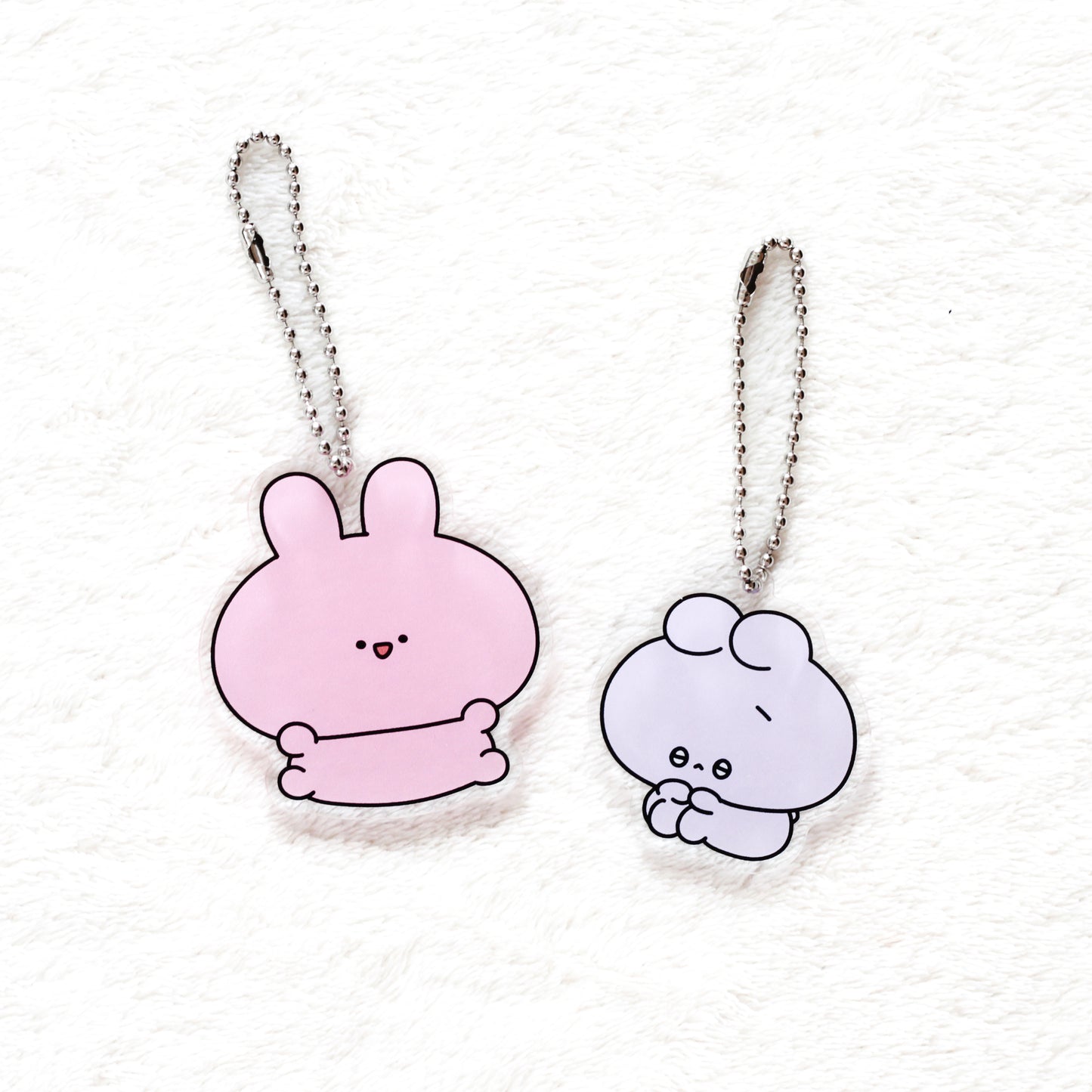 [ASAMIMICHAN] Commemorazione nuovo peluche ♡ Portachiavi in acrilico [Spedizione a metà aprile]