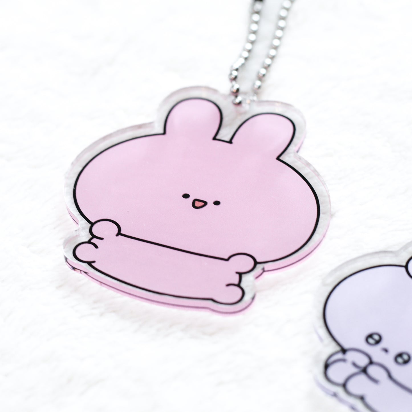 [ASAMIMICHAN] Commemorazione nuovo peluche ♡ Portachiavi in acrilico [Spedizione a metà aprile]