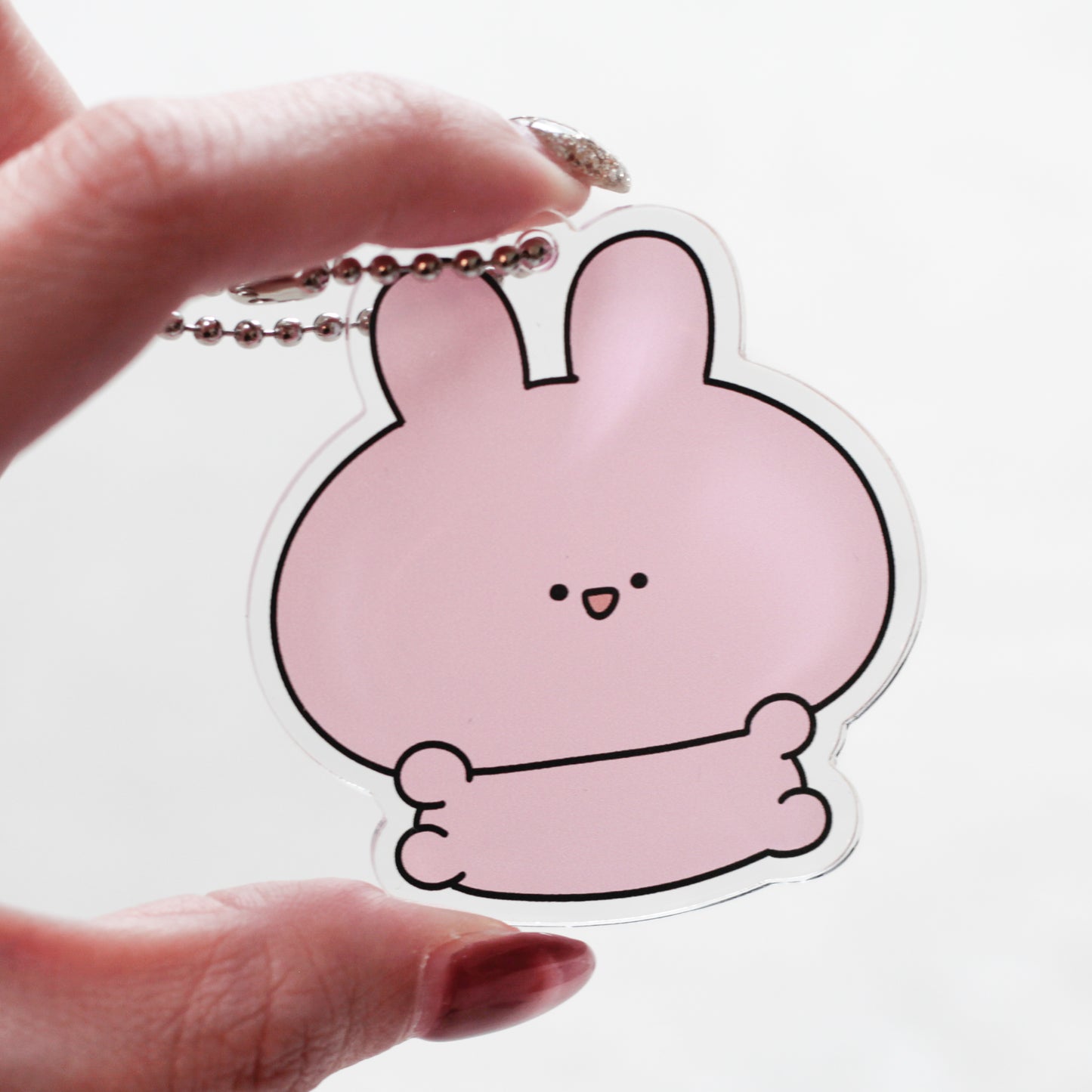 [ASAMIMICHAN] Commemorazione nuovo peluche ♡ Portachiavi in acrilico [Spedizione a metà aprile]