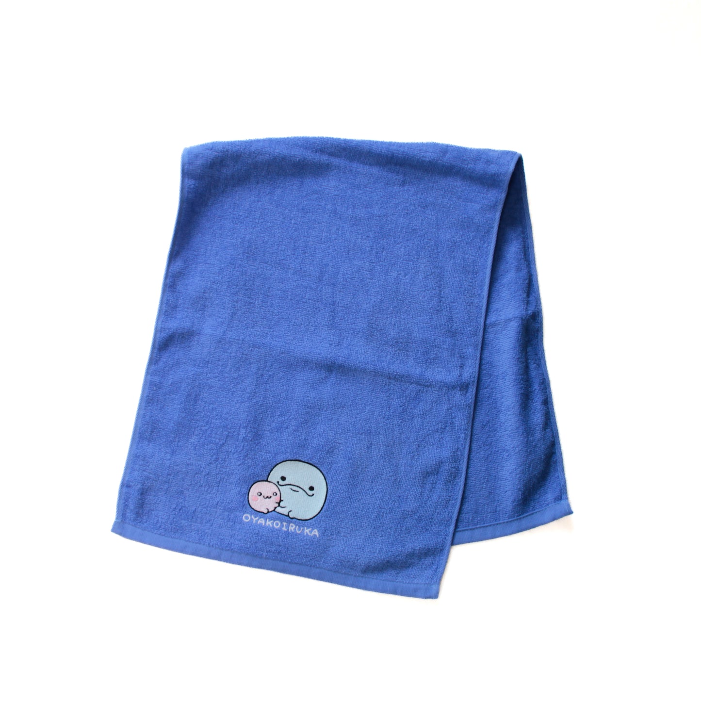 [OYAKOIRUKA] One-point embroidery face towel [Shipping in late-May]