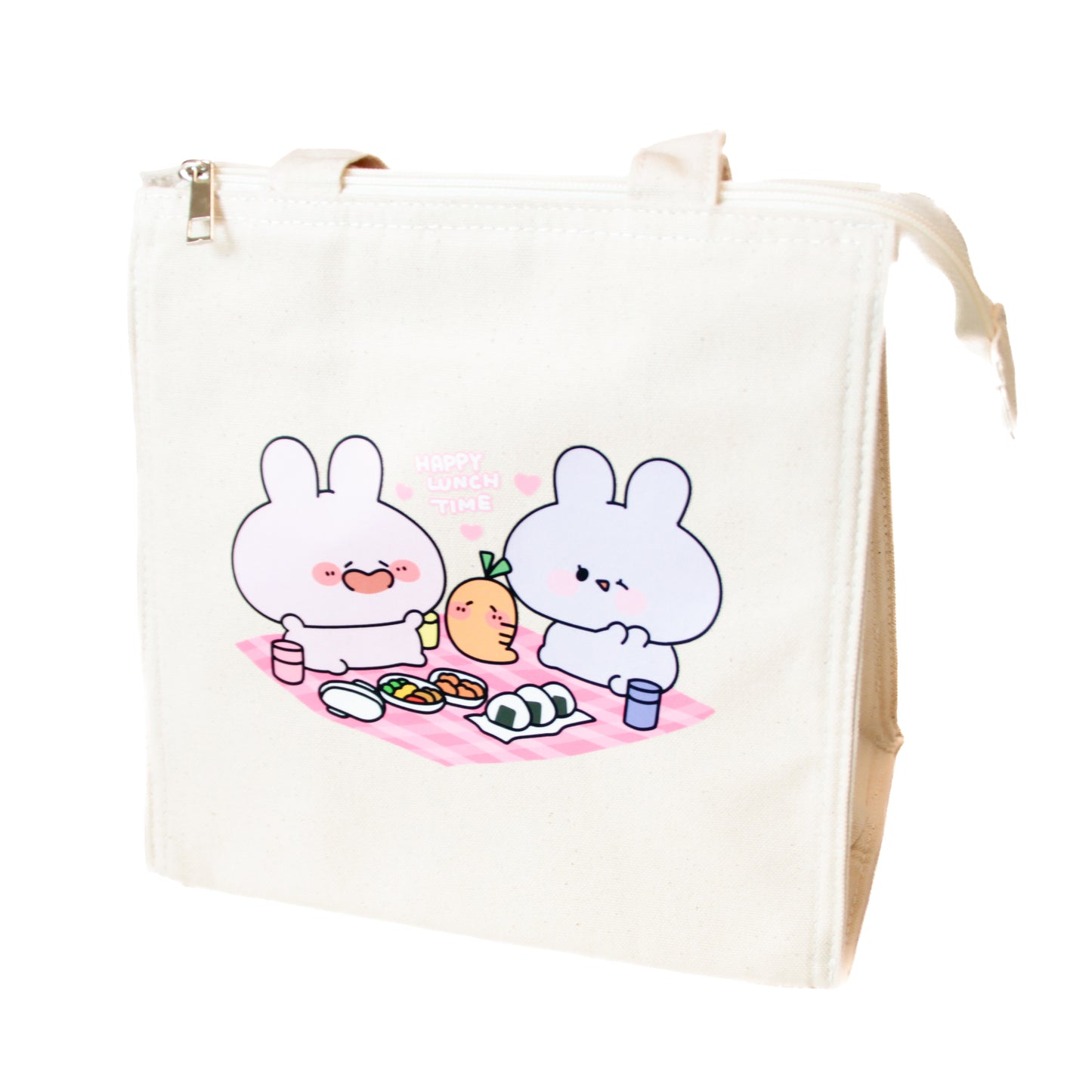 [ASAMIMICHAN] Tote bag isotherme carré en toile [Expédition fin mai]