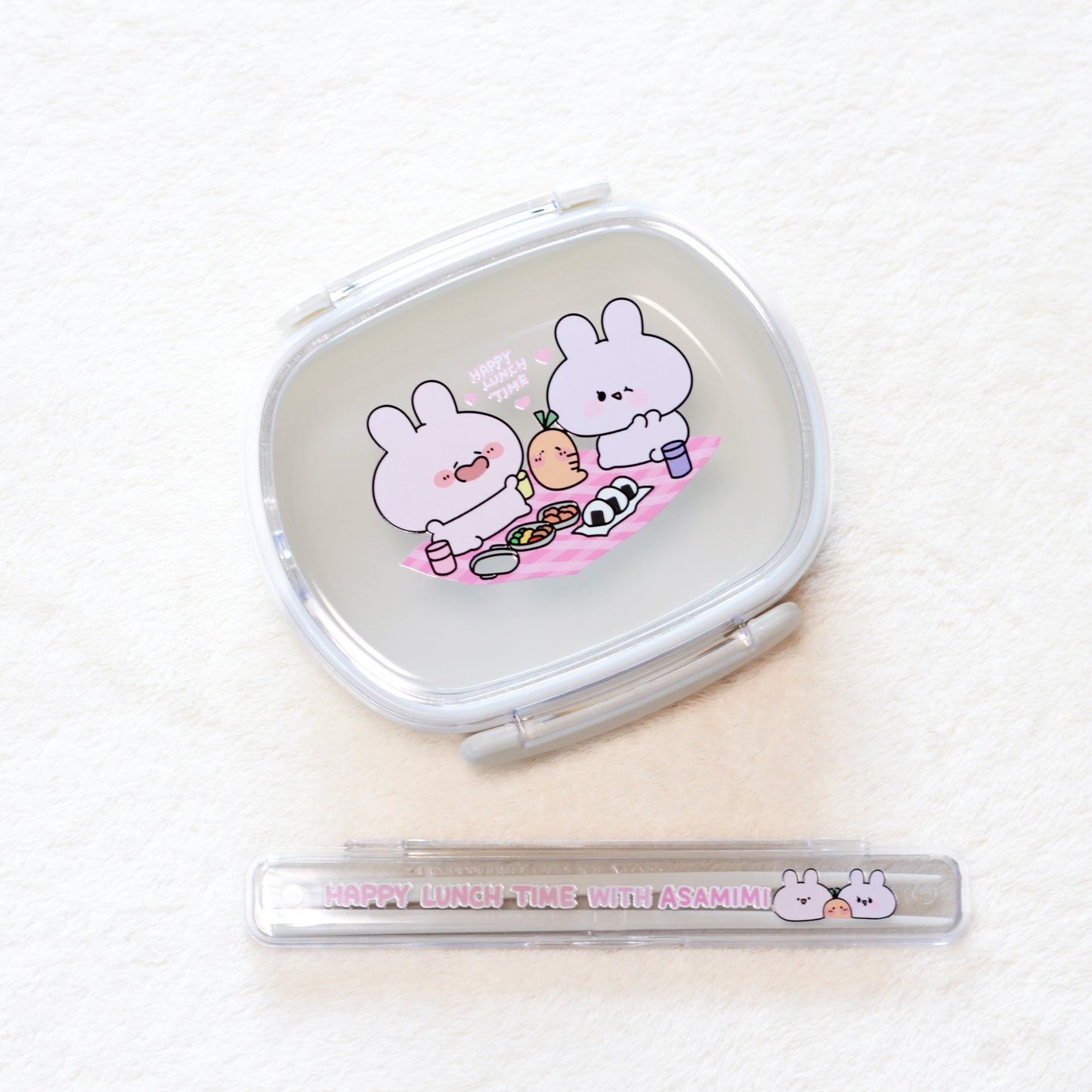 【あさみみちゃん】お箸（ケース付き）