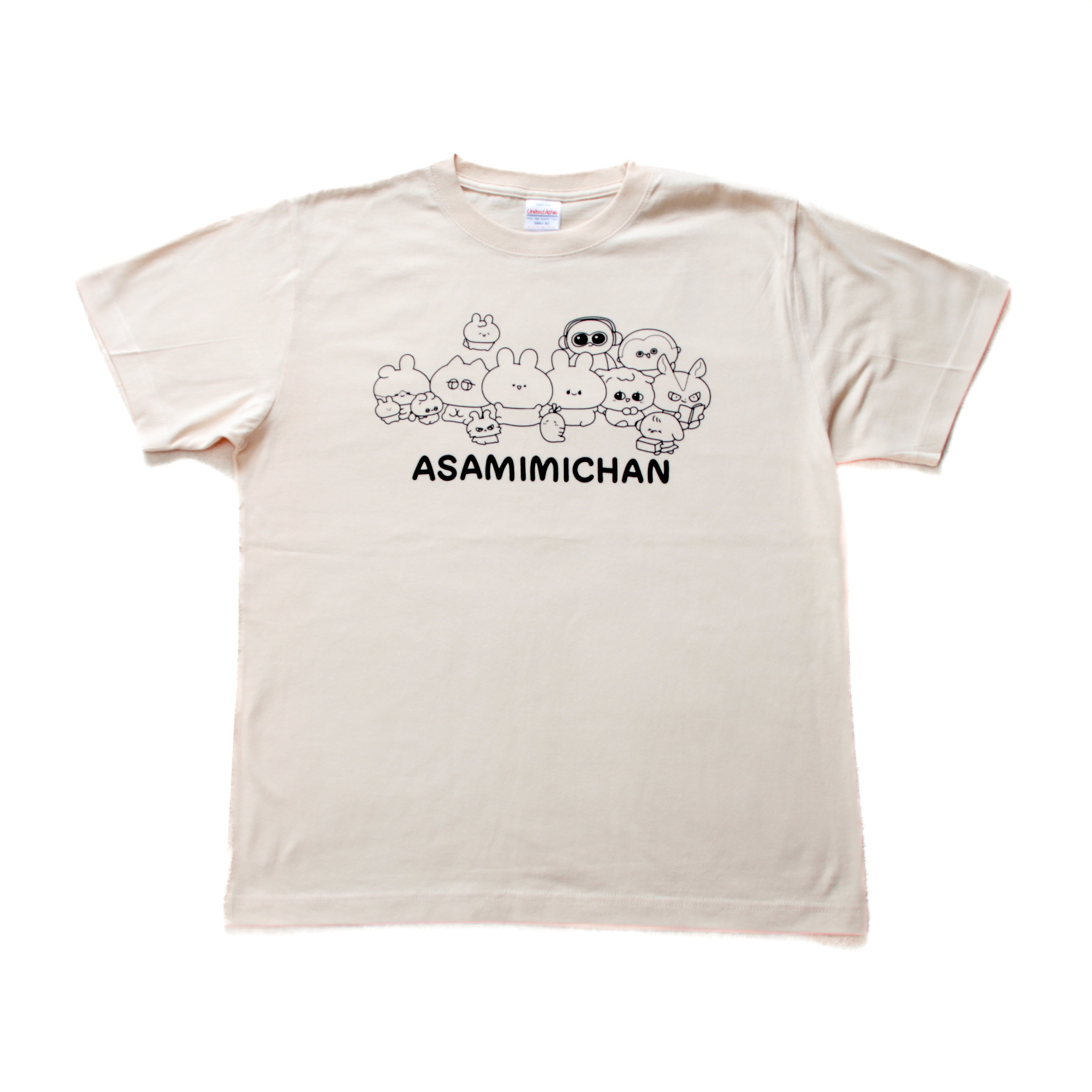 あさみみちゃん】全員集合Tシャツ【6月下旬発送】 – SimpleSideMascots