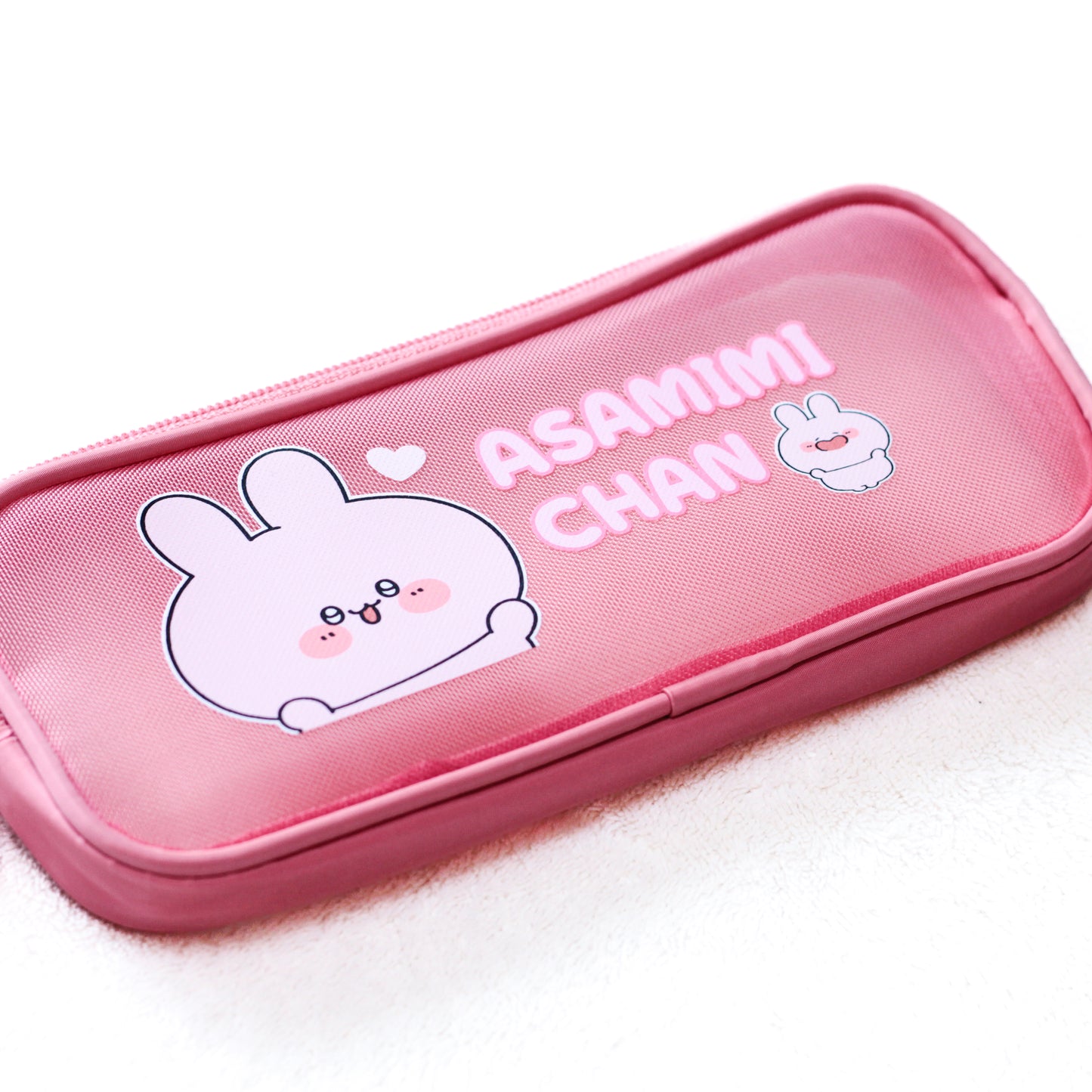 【あさみみちゃん】ハードメッシュペンケース【6月下旬発送】