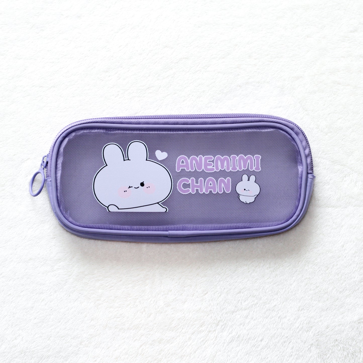 【あさみみちゃん】ハードメッシュペンケース【6月下旬発送】