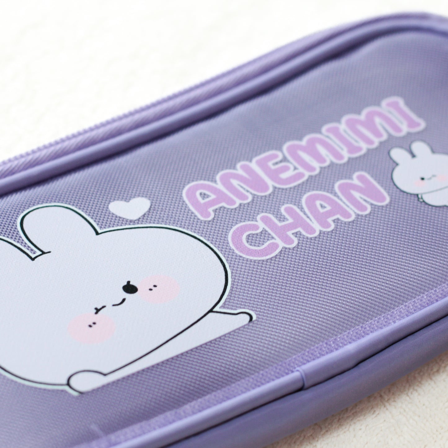 【あさみみちゃん】ハードメッシュペンケース【6月下旬発送】