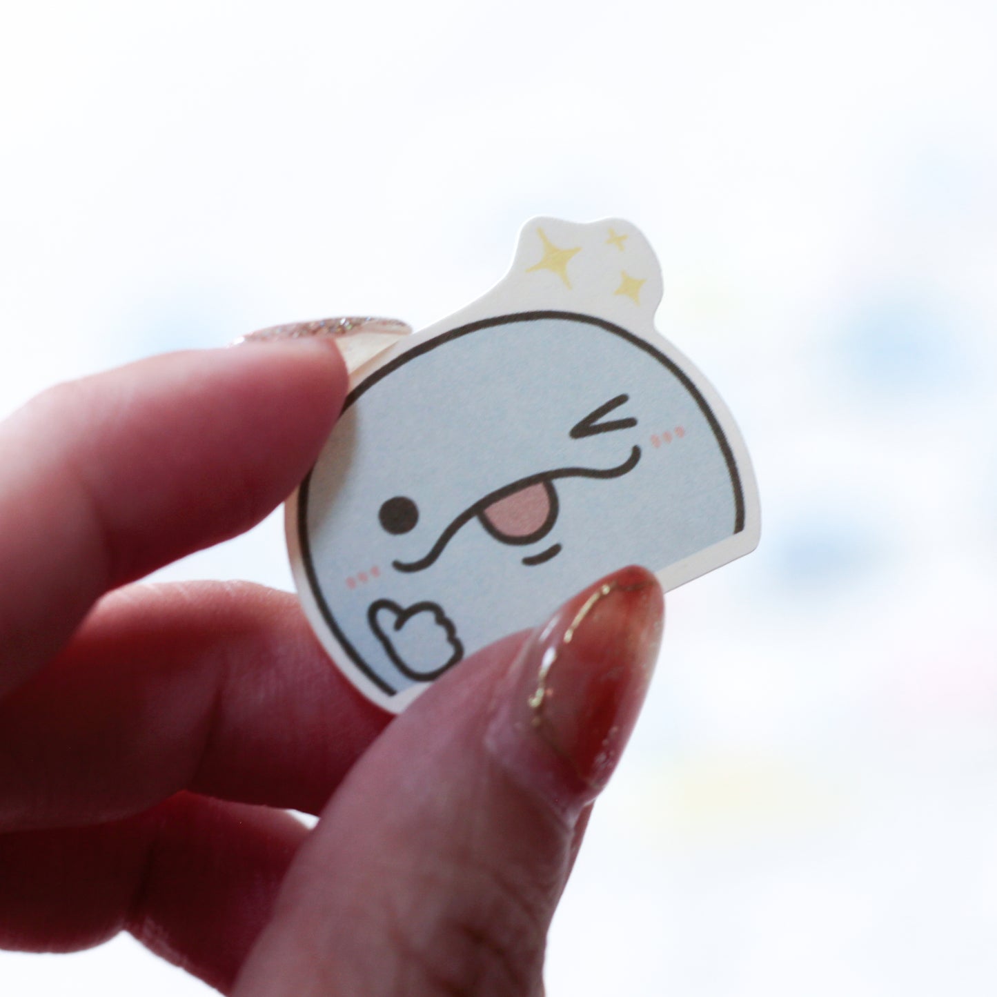 【親子イルカ】フレークシール（20枚入り）【6月下旬発送】