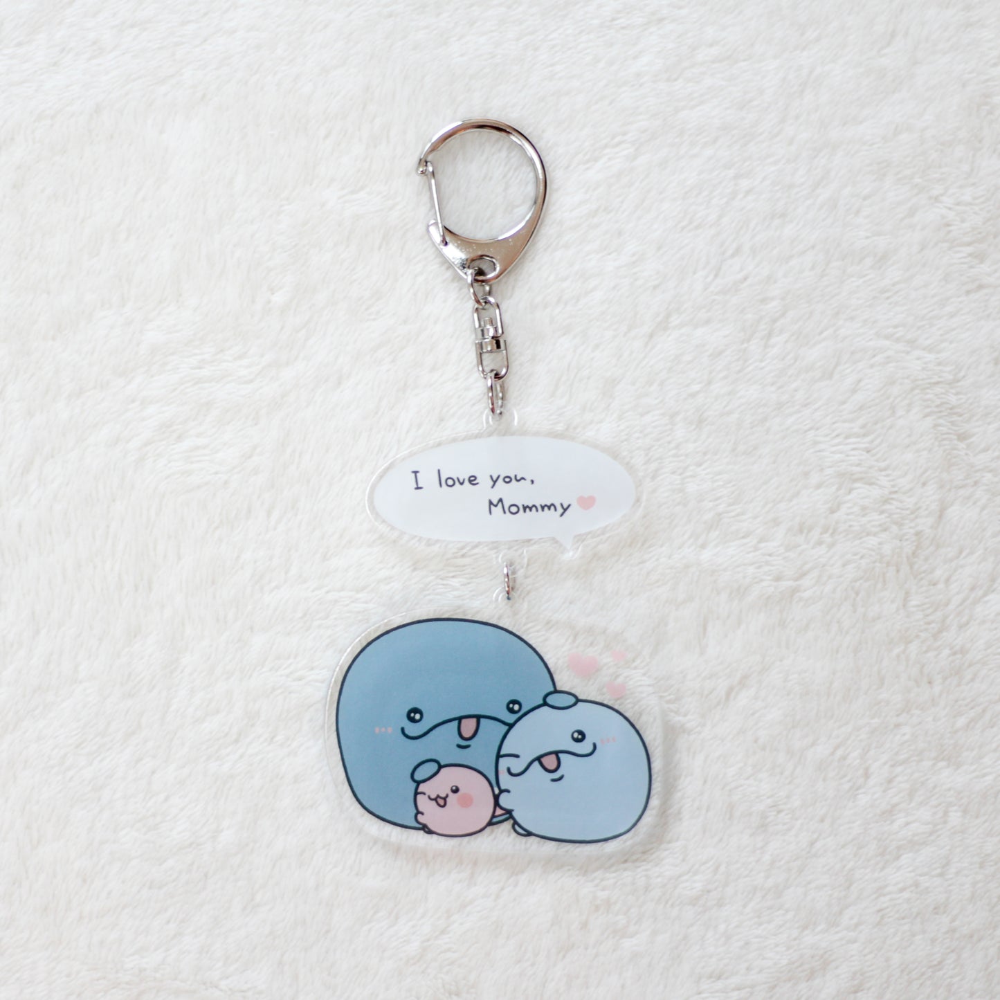 【親子イルカ】I love you, Mommy♡アクキー【7月下旬発送】