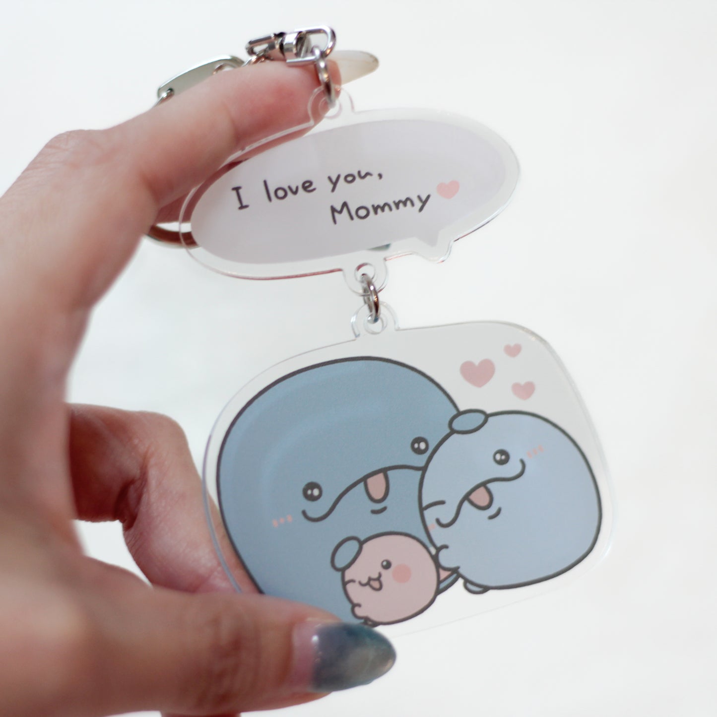 【親子イルカ】I love you, Mommy♡アクキー【7月下旬発送】