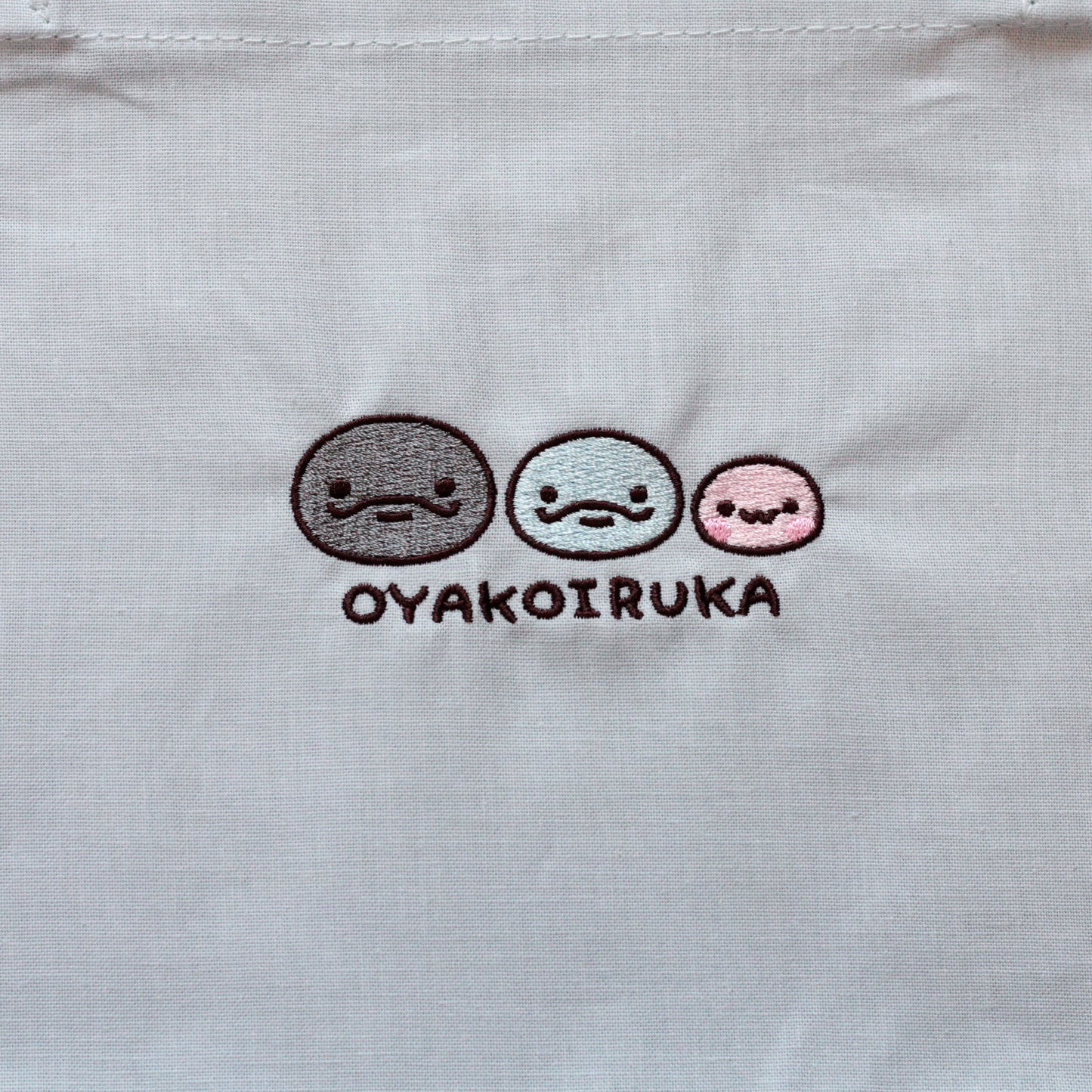 [OYAKOIRUKA] 刺繡托特包 [9月下旬出貨]