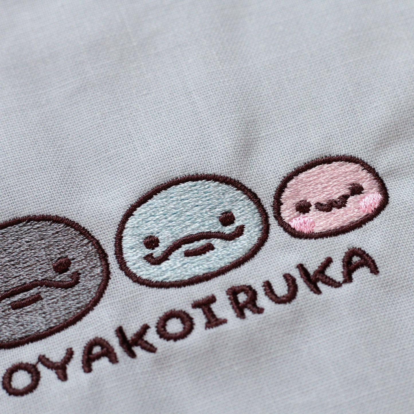[OYAKOIRUKA] 刺繡托特包 [9月下旬出貨]
