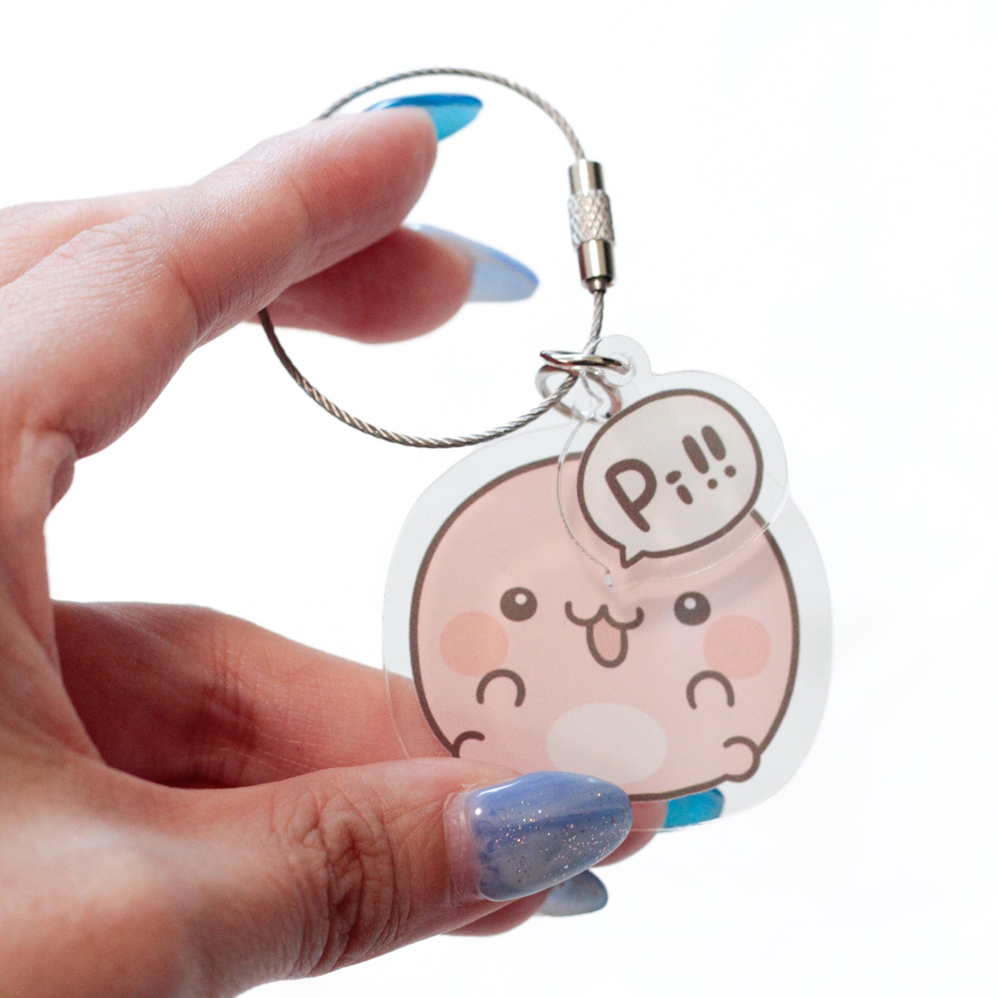[OYAKOIRUKA] PI-CHAN 雙連壓克力鑰匙圈 [9月下旬出貨]