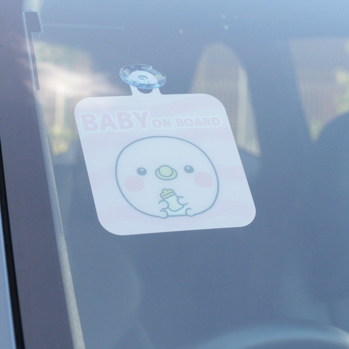 【親子イルカ】"BABY ON BOARD"カーサイン【9月下旬発送】
