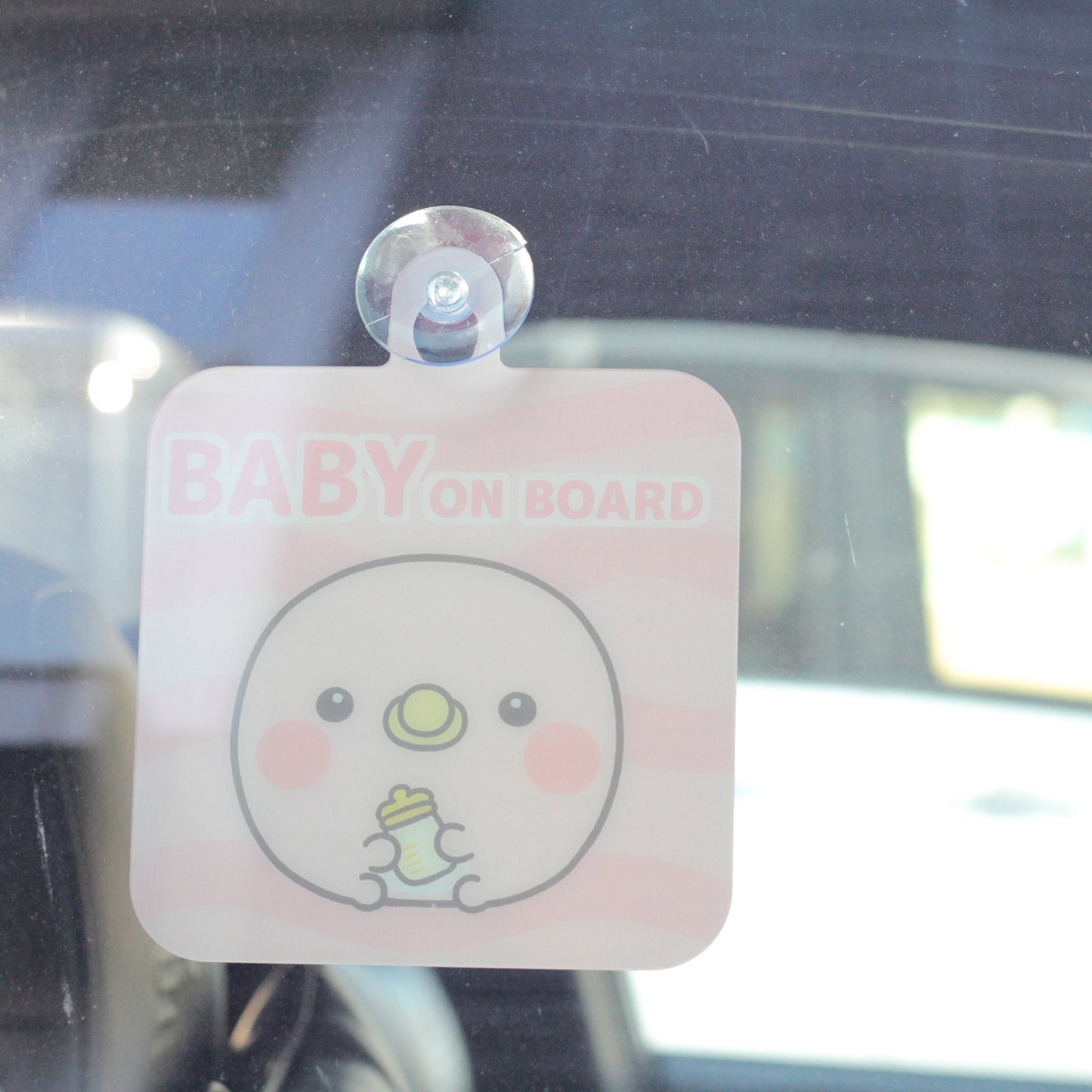 【親子イルカ】"BABY ON BOARD"カーサイン【9月下旬発送】
