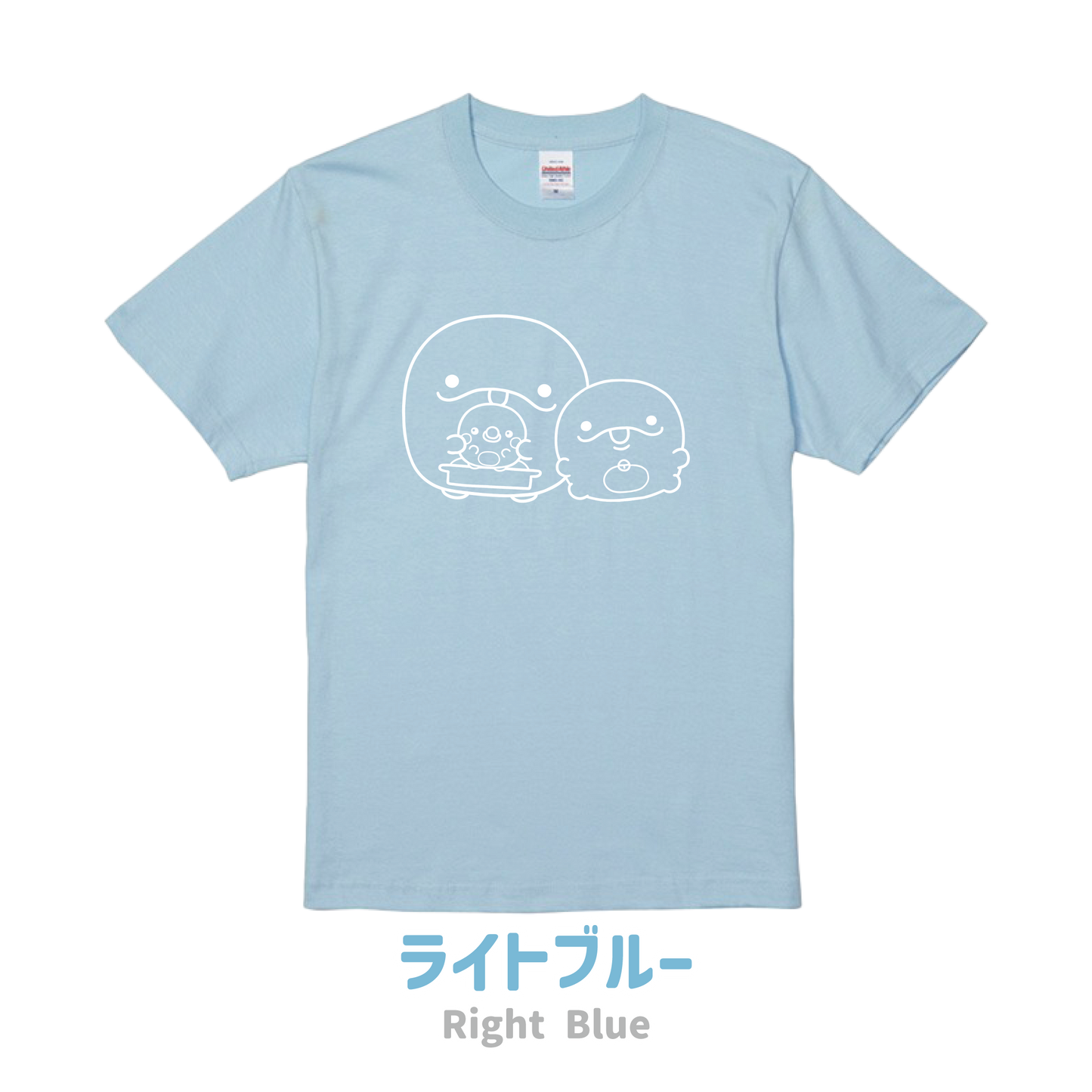 【親子イルカ】ベーシックプリントTシャツ【5月下旬発送】