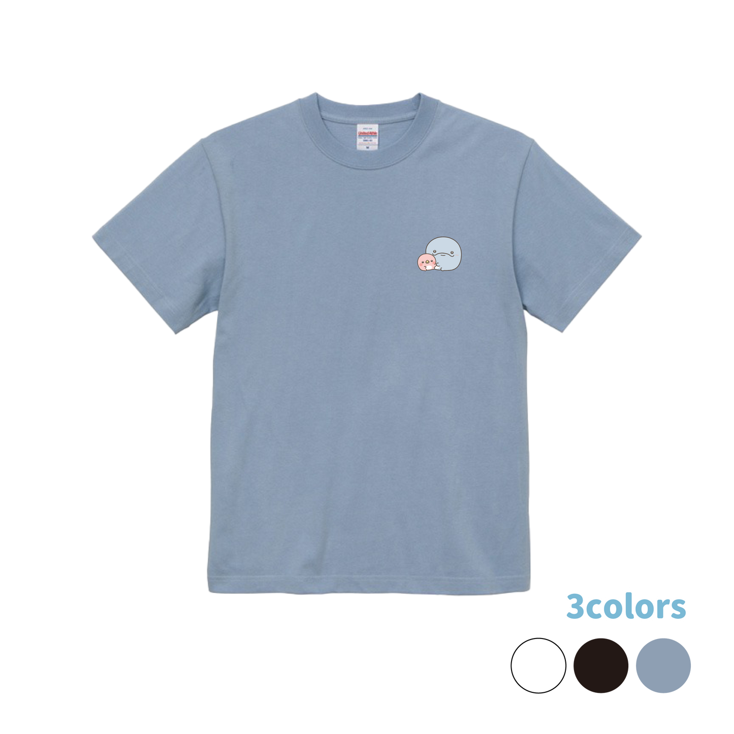 [OYAKOIRUKA] One-point print T-shirt [Shipping in late-September]