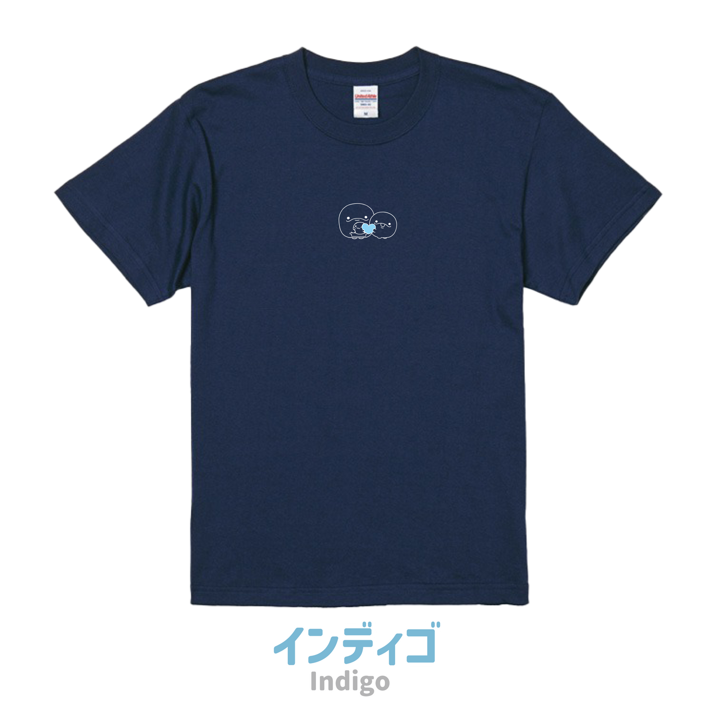 [OYAKOIRUKA] Embroidered T-shirt [Shipping in late-June]