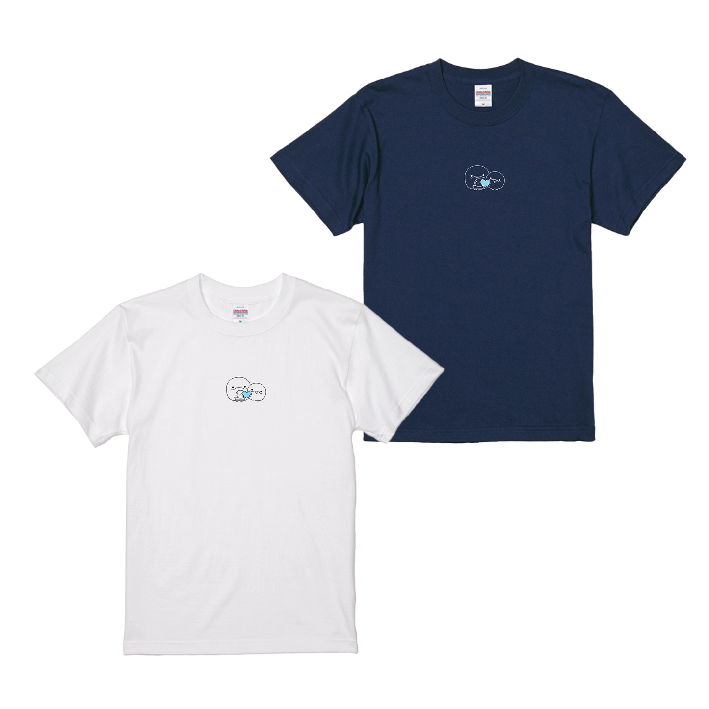 [OYAKOIRUKA] Embroidered T-shirt [Shipping in late-June]