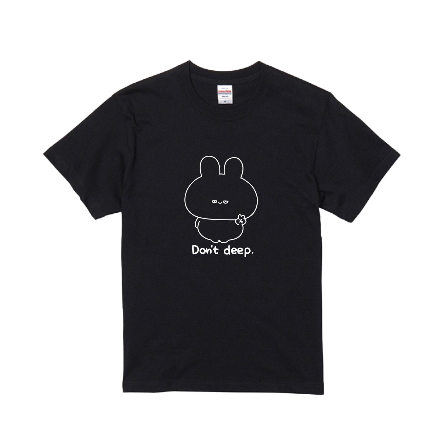 [ASAMIMICHAN] Half-eye T-shirt [Shipping in late-May]