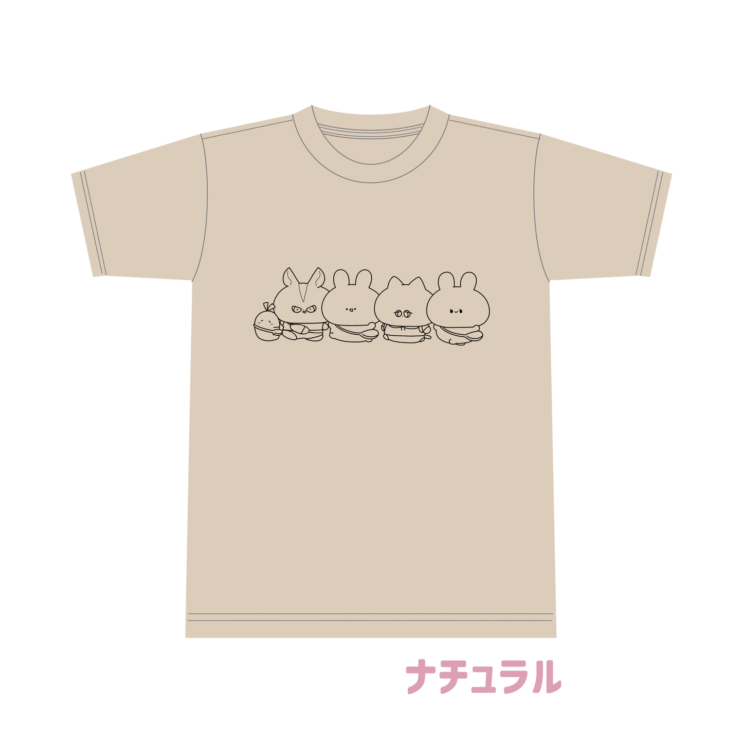 【あさみみちゃん】みんなで歩こうTシャツ(ASAMIMI BASIC 2024 JUNE)【8月中旬発送】