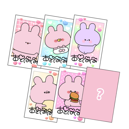 [ASAMIMICHAN] Secret Included♪ Random Cheki-style Card Vol. 1 (All 6 Types) (Restock) [Shipping in late-November]