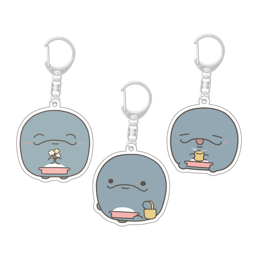 [OYAKOIRUKA] 隨機媽媽壓克力鑰匙圈全套組(全3種)[6月下旬出貨]