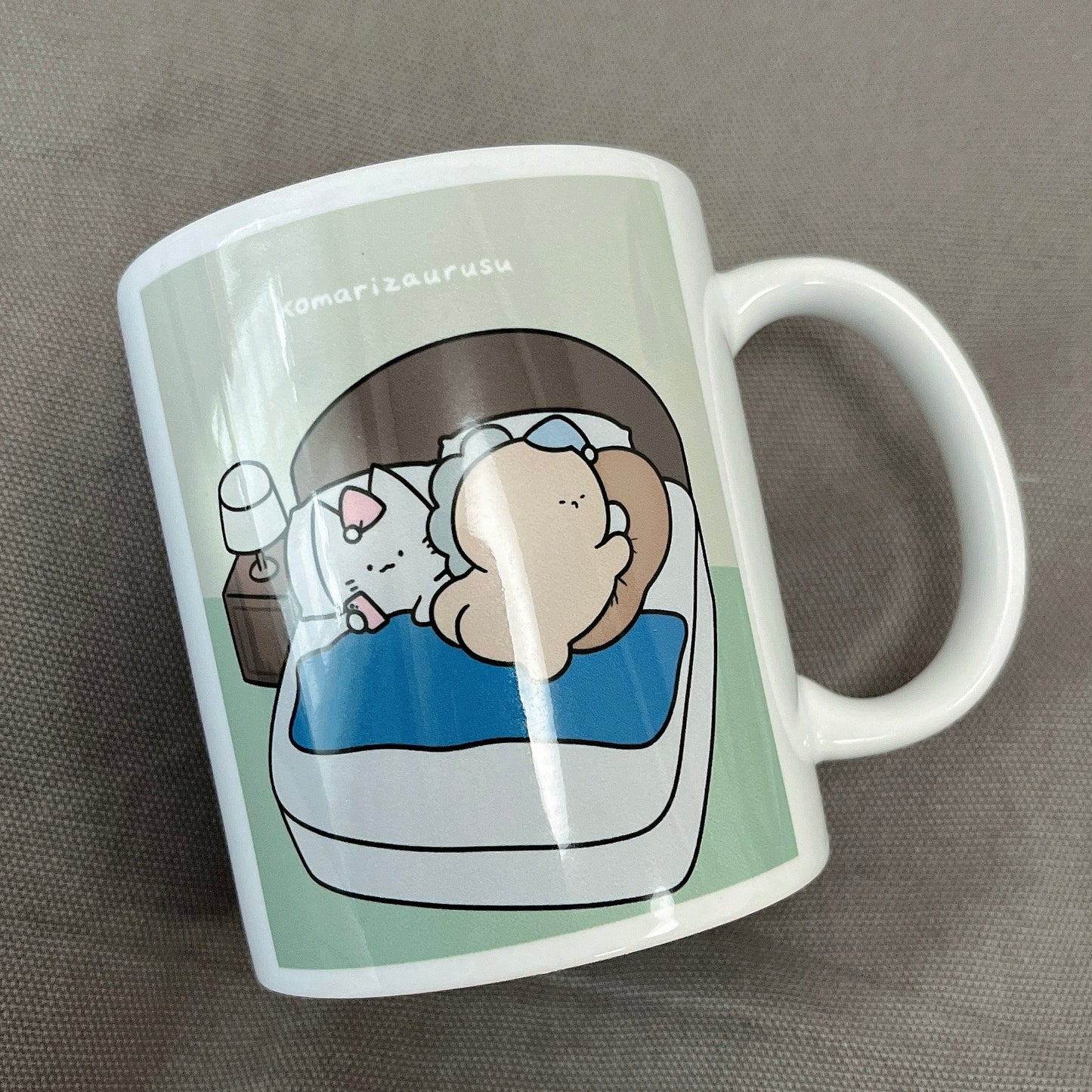 [KOMARIZAURUSU] N'arrêtez pas de caresser ! Mug [expédié mi-octobre]