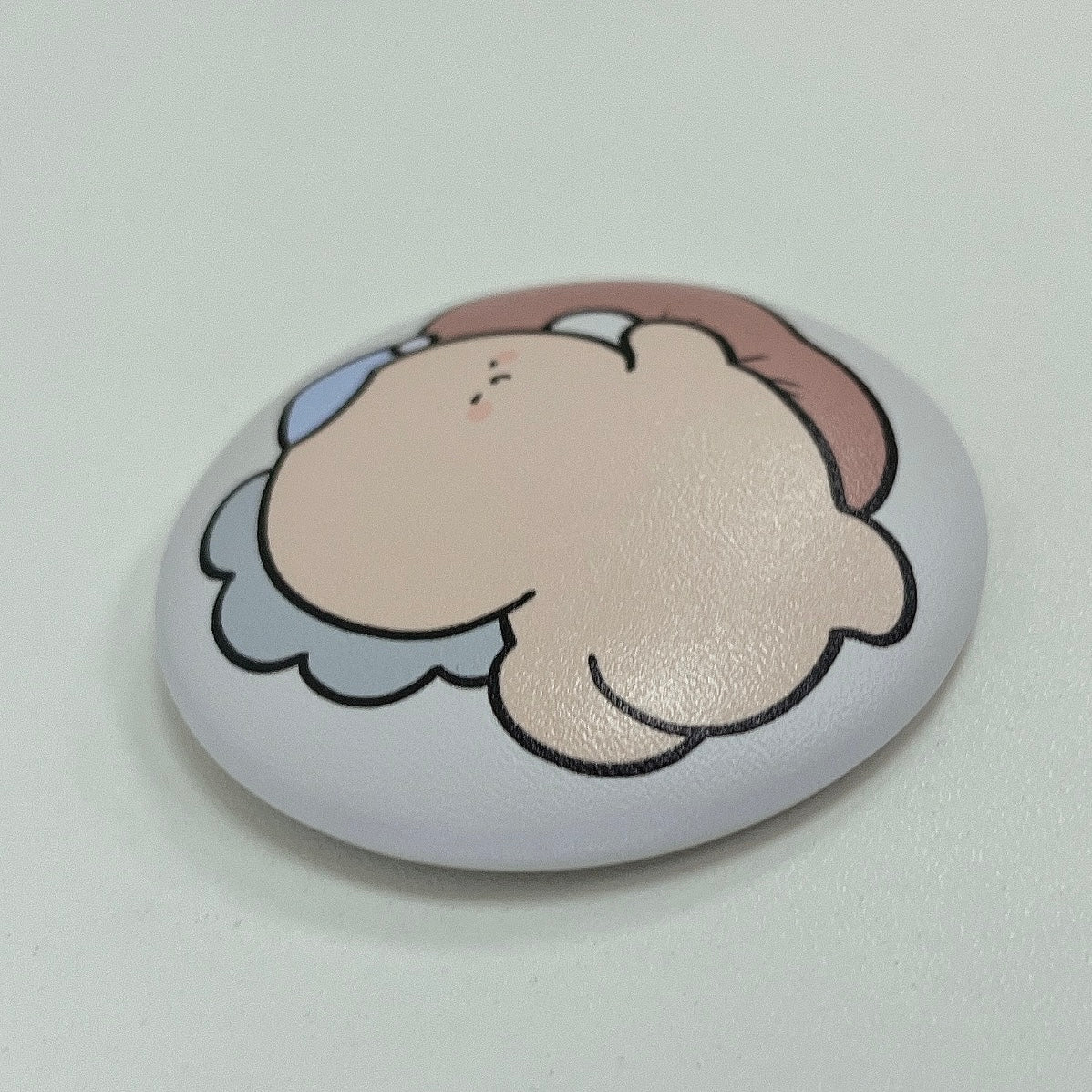 [KOMARIZAURUSU] Badge Puni Puni Butt Puni Can [Expédié à la mi-octobre]