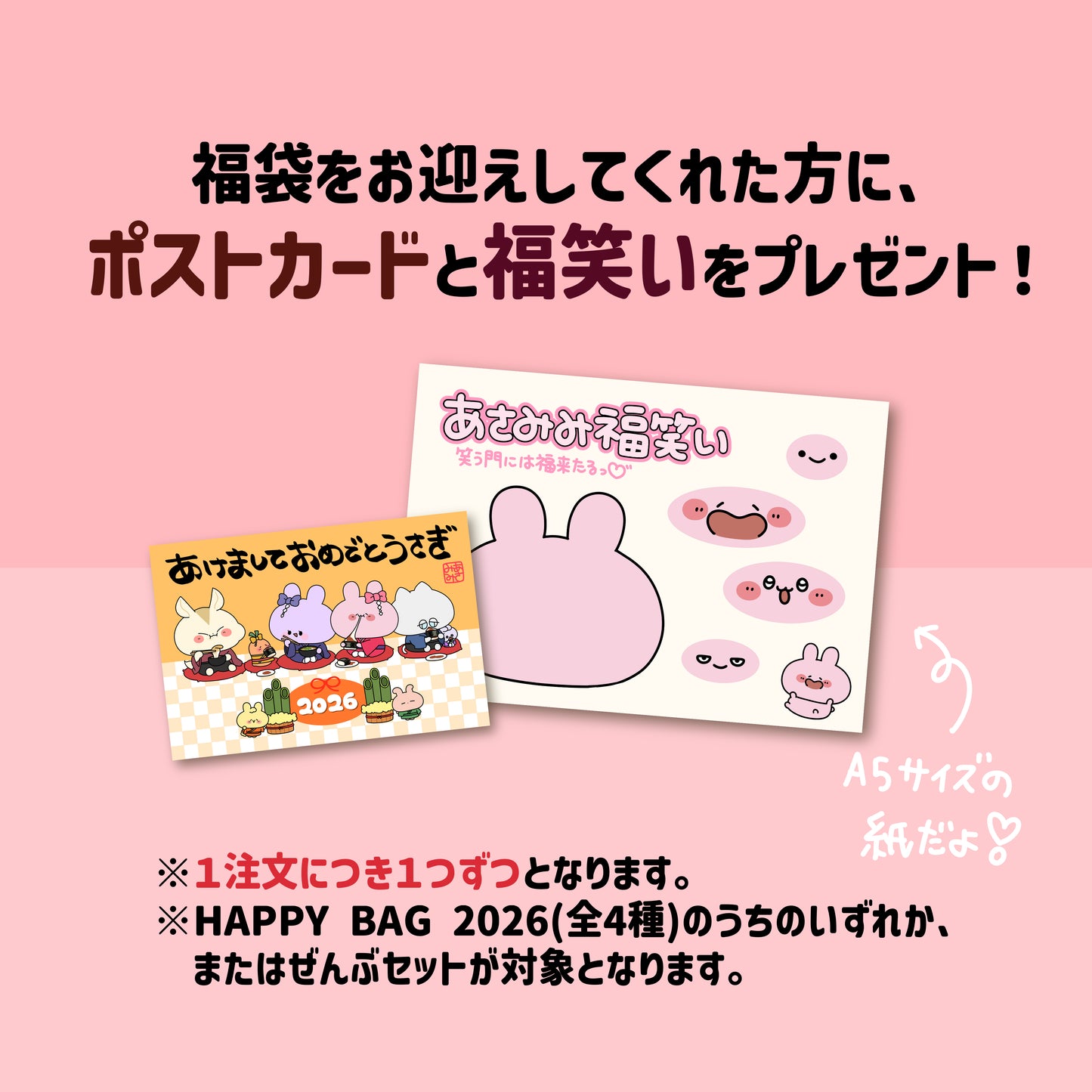 [ASAMIMICHAN]ASAMIMI HAPPY BAG 2026[BASIC]¥10,000[Versand Mitte Januar]