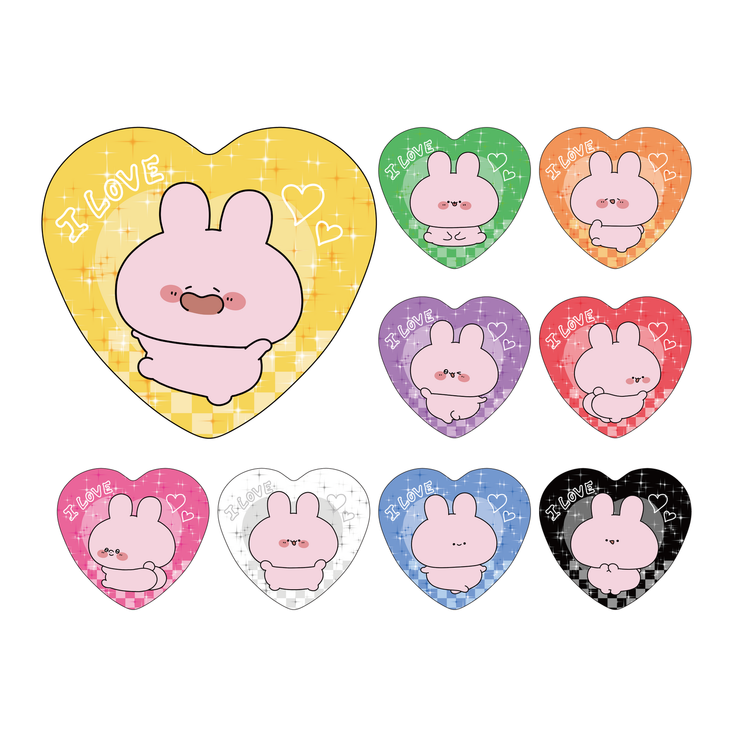 [ASAMIMICHAN] ASAMIMI FAVORITE COLORS♡ Spilla a cuore [Spedizione a metà dicembre]