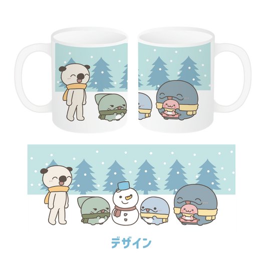 【親子イルカ】マグカップ【12月中旬発送】