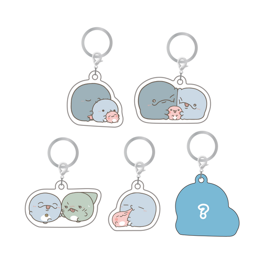 [OYAKOIRUKA] Mit Secret♪ Random-Acryl-Charm zur Markierung Komplettset (alle 5 Sorten) [Versand Ende August]