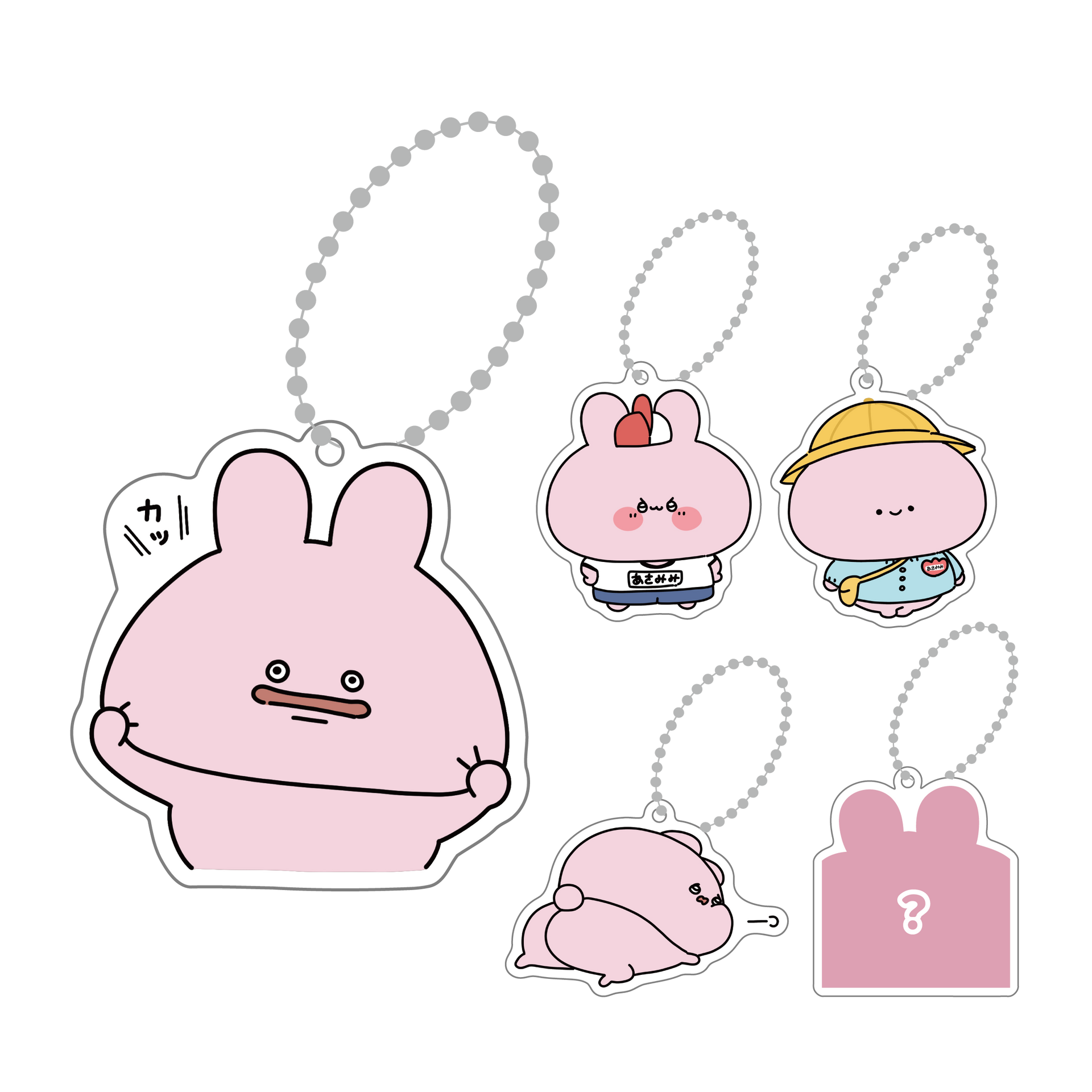 あさみみちゃん】シークレットあり✨ランダムアクキー（全5種