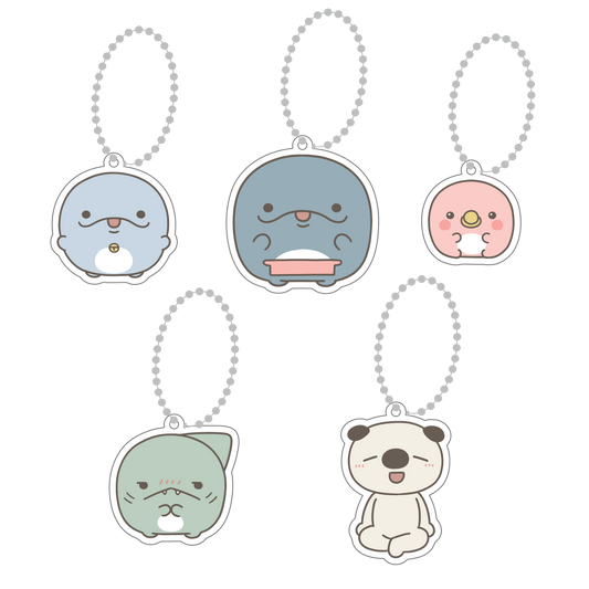 【親子イルカ】各キャラアクキー全員セット（全5種）【11月中旬発送】