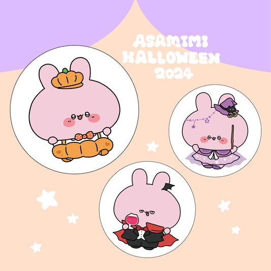 [ASAMIMI-CHAN] Halloween can magnet [shipped in mid-October]