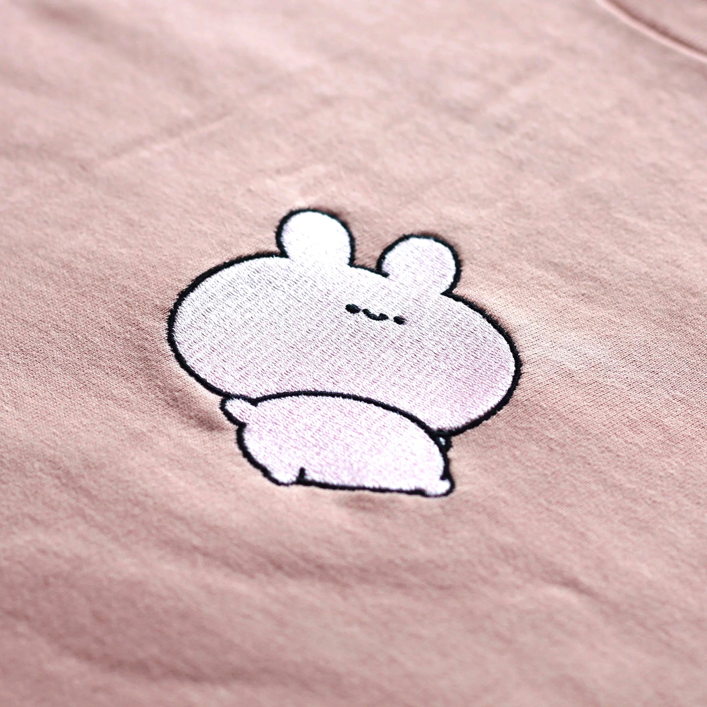 【あさみみちゃん】だらっとビッグシルエット刺繍Tシャツ（再販）【8月下旬発送】