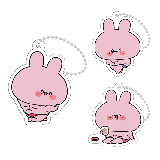 【あさみみちゃん】まちょみみランダムアクキー （全3種）（再販）【8月下旬発送】