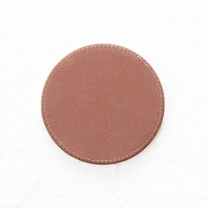 [ASAMIMICHAN] Ensemble complet de sous-verres en cuir PU Asa~i (4 types au total) [Expédition fin juillet] (Réassort)