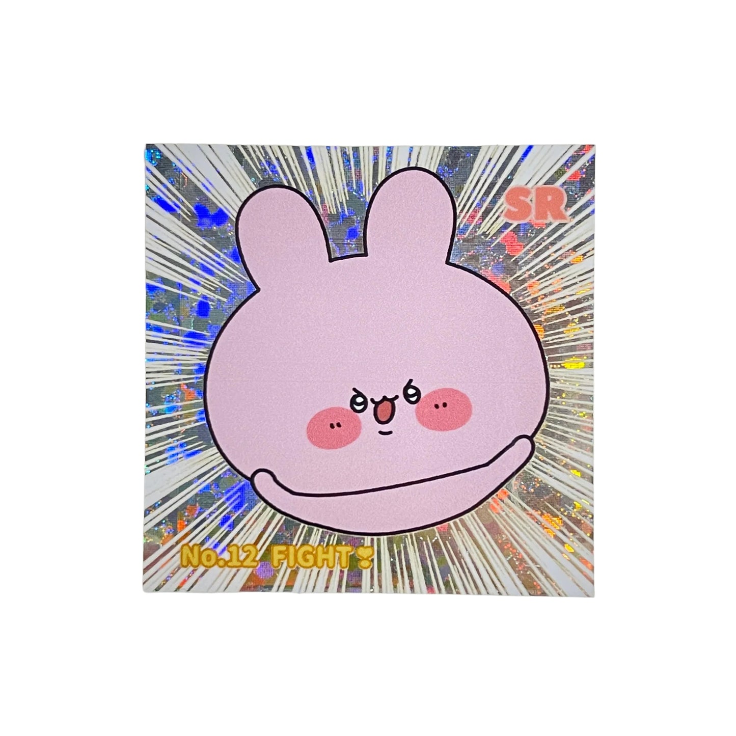 【あさみみちゃん】スクエアランダムホロステッカー第2弾（No.07-12）（再販）【9月下旬発送】