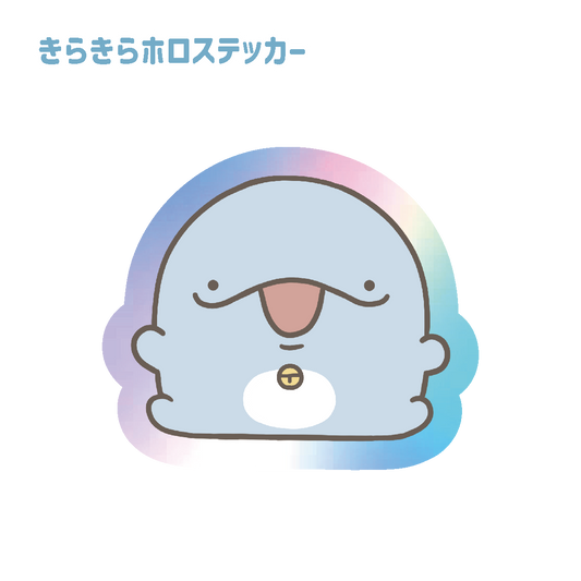 [Parent and child dolphin] Sparkling holo sticker [shipped in mid-January]