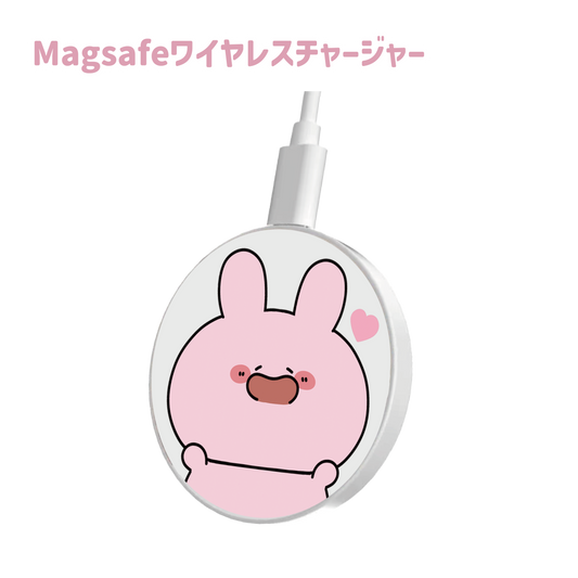 【あさみみちゃん】MagSafeワイヤレス充電器（ASAMIMI BASIC 2024 March）【5月中旬発送】