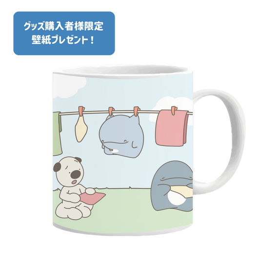 【親子イルカ】マグカップ（親子イルカ）