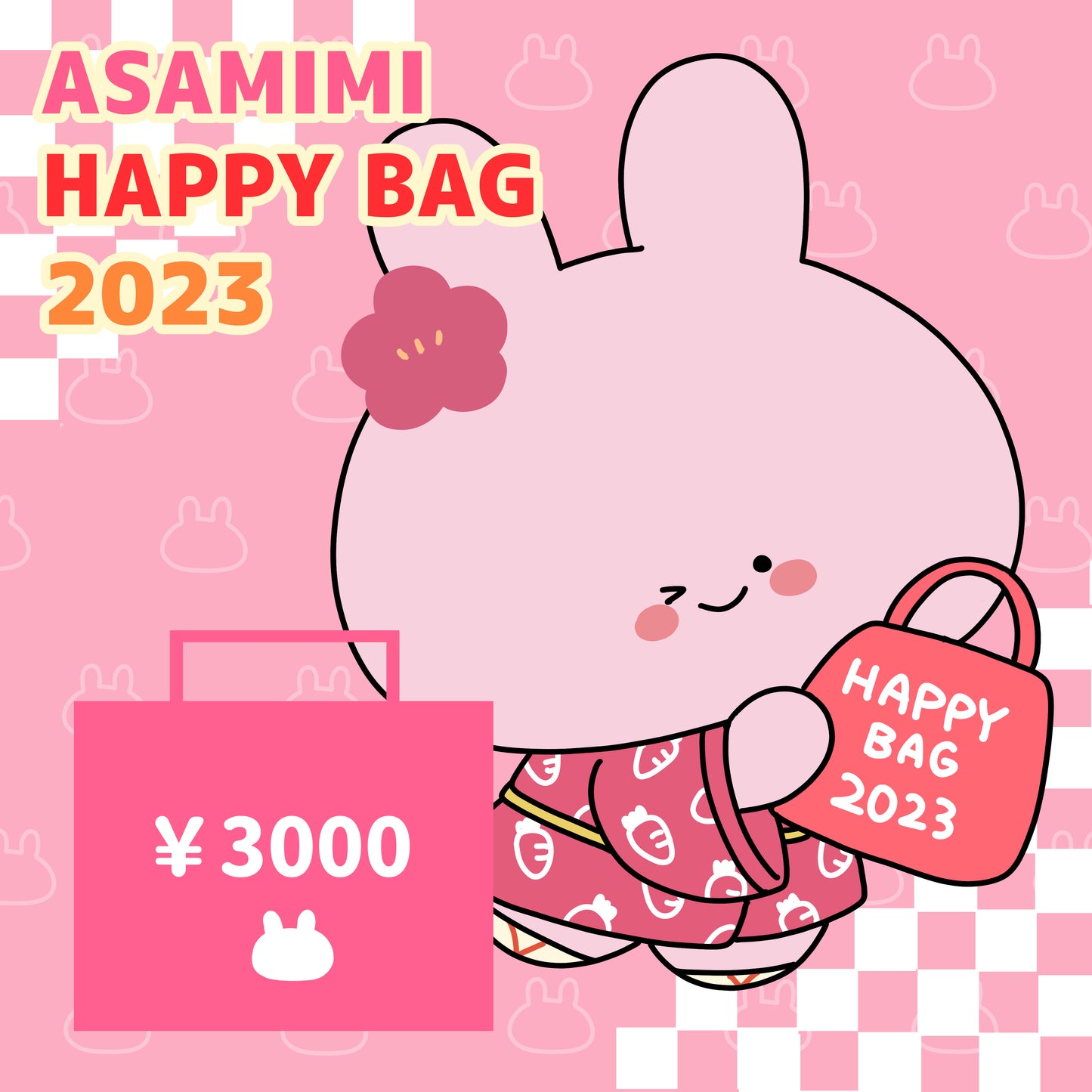 【あさみみちゃん】ASAMIMI HAPPY BAG （¥3,000）