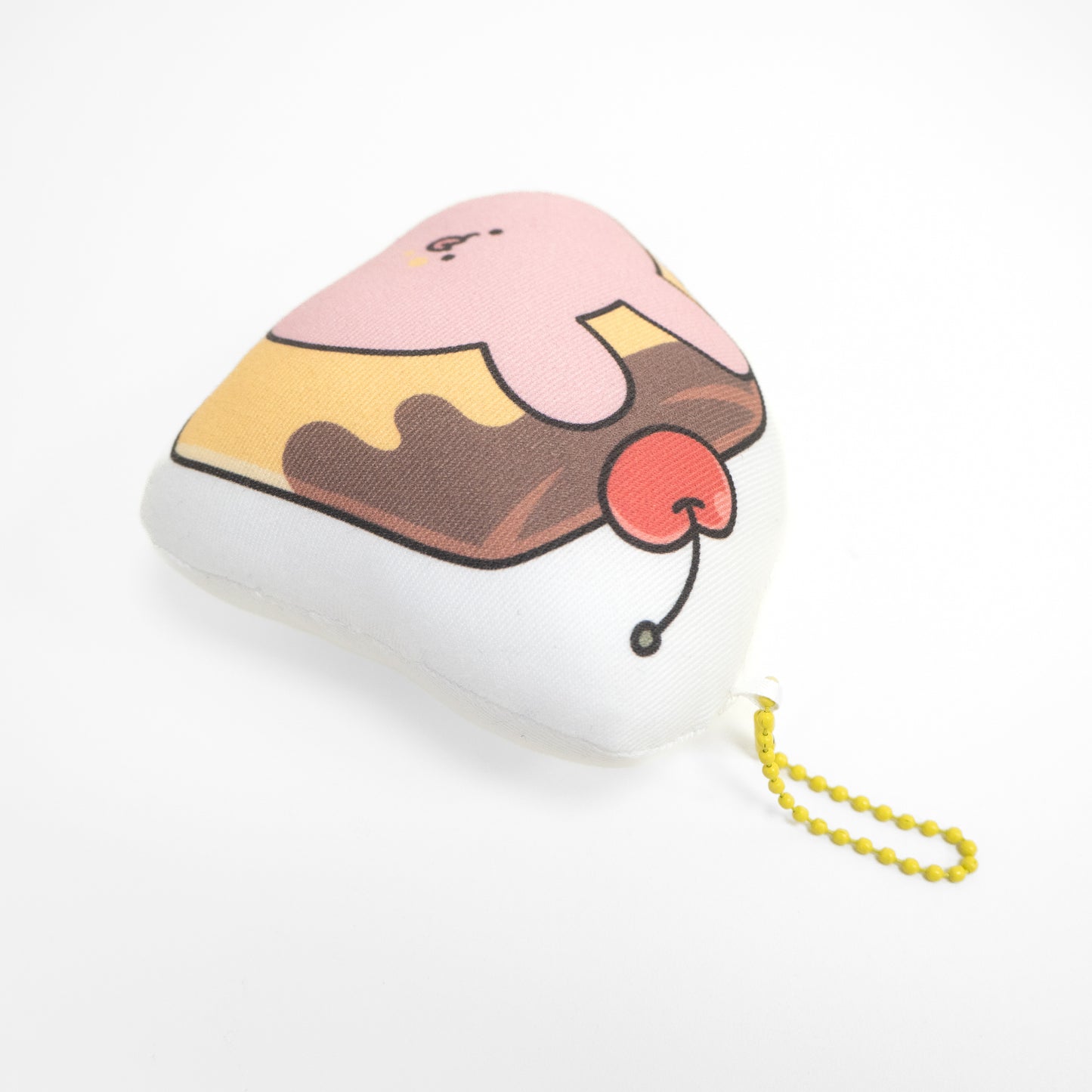 [Asamimi-chan] Cushion key chain (pudding)
