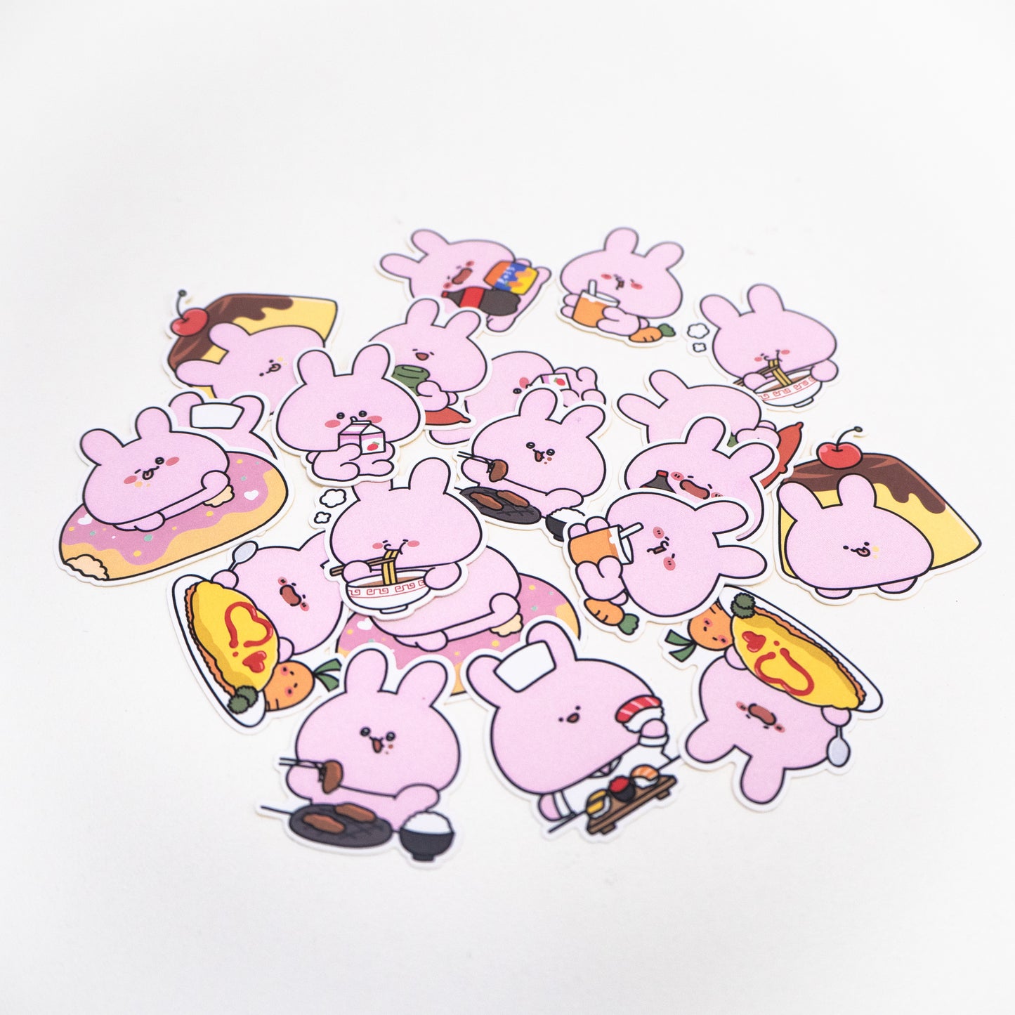 [Asamimi-chan] Flake sticker (full stomach)